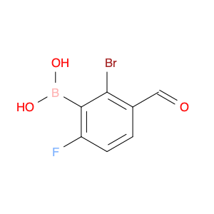 Boronic acid, B-(2-bromo-6-fluoro-3-formylphenyl)-