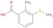 Benzoic acid, 2-methyl-3-(methylthio)-