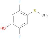 Phenol, 2,5-difluoro-4-(methylthio)-