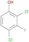 Phenol, 2,4-dichloro-3-fluoro-