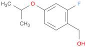 [2-Fluoro-4-(propan-2-yloxy)phenyl]methanol