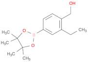 Benzenemethanol, 2-ethyl-4-(4,4,5,5-tetramethyl-1,3,2-dioxaborolan-2-yl)-