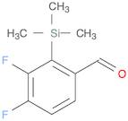 Benzaldehyde, 3,4-difluoro-2-(trimethylsilyl)-