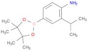 Benzenamine, 2-(1-methylethyl)-4-(4,4,5,5-tetramethyl-1,3,2-dioxaborolan-2-yl)-