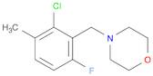 4-(2-Chloro-6-fluoro-3-methylbenzyl)morpholine