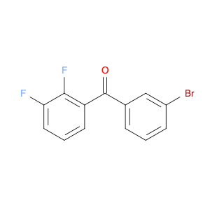 (3-Bromophenyl)-(2,3-difluorophenyl)methanone