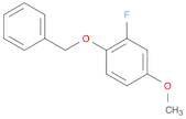 Benzene, 2-fluoro-4-methoxy-1-(phenylmethoxy)-