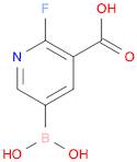 5-Borono-2-fluoro-pyridine-3-carboxylicacid