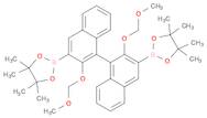 1,3,2-Dioxaborolane, 2,2′-[2,2′-bis(methoxymethoxy)[1,1′-binaphthalene]-3,3′-diyl]bis[4,4,5,5-tetr…