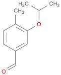 Benzaldehyde, 4-methyl-3-(1-methylethoxy)-