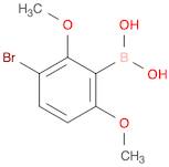 (3-bromo-2,6-dimethoxyphenyl)boronicacid