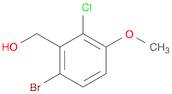 Benzenemethanol, 6-bromo-2-chloro-3-methoxy-