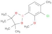 1,3,2-Dioxaborolane, 2-(3-chloro-2-methoxy-4-methylphenyl)-4,4,5,5-tetramethyl-