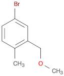 4-Bromo-2-(methoxymethyl)-1-methylbenzene