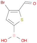 (4-bromo-5-formylthiophen-2-yl)boronicacid