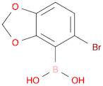 (5-bromobenzo[d][1,3]dioxol-4-yl)boronicacid