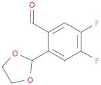 2-(1,3-Dioxolan-2-yl)-4,5-difluorobenzaldehyde