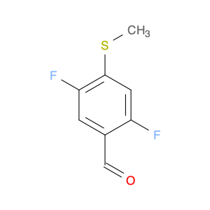 Benzaldehyde, 2,5-difluoro-4-(methylthio)-