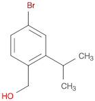 4-bromo-2-(1-methylethyl)benzenemethanol