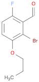 2-Bromo-6-fluoro-3-propoxybenzaldehyde