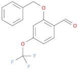 Benzaldehyde, 2-(phenylmethoxy)-4-(trifluoromethoxy)-