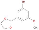 1,3-Dioxolane, 2-(3-bromo-5-methoxyphenyl)-