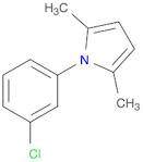 1H-Pyrrole, 1-(3-chlorophenyl)-2,5-dimethyl-