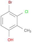 4-Bromo-3-chloro-2-methylphenol