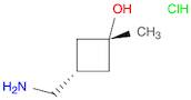 cis-3-(Aminomethyl)-1-methylcyclobutanol hydrochloride