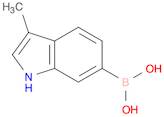 3-methyl-6-(tetramethyl-1,3,2-dioxaborolan-2-yl)-1H-indole