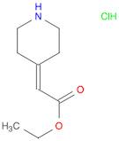 Ethyl 2- (Piperidin-4-YLIDENE) ACETATE HYDROCHLORIDE