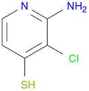 2-Amino-3-chloropyridine-4-thiol