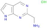 7H-pyrrolo[2,3-d]pyrimidin-2-ylmethanamine