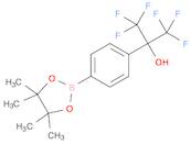 1,1,1,3,3,3-Hexafluoro-2-(4-(4,4,5,5-tetramethyl-1,3,2-dioxaborolan-2-yl)phenyl)propan-2-ol