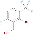 2-Bromo-6-fluoro-3-(trifluoromethyl)benzylalcohol