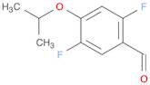 Benzaldehyde, 2,5-difluoro-4-(1-methylethoxy)-