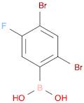 Boronic acid, B-(2,4-dibromo-5-fluorophenyl)-