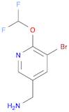 (5-Bromo-6-(difluoromethoxy)pyridin-3-yl)methanamine