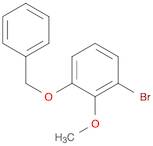 Benzene, 1-bromo-2-methoxy-3-(phenylmethoxy)-