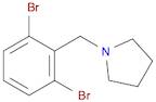 1-(2,6-Dibromobenzyl)pyrrolidine