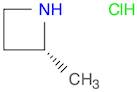 Azetidine, 2-methyl-, hydrochloride, (2R)-