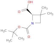 (2R)-1-[(tert-butoxy)carbonyl]-3,3-dimethylazetidine-2-carboxylic acid