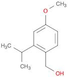 Benzenemethanol, 4-methoxy-2-(1-methylethyl)-