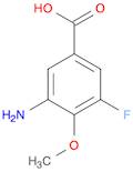 3-氨基-5-氟-4-甲氧基苯甲酸