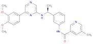 (S)-N-(3-(1-((6-(3,4-二甲氧基苯基)吡嗪-2-基)氨基)乙基)苯基)-5-甲基烟酰胺
