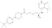 5-[[(1S)-1-甲基-2-[3-氧代-3-][4-[5-(三氟甲基)-2-嘧啶基]-1-哌嗪基]丙氧基]乙基]氨基]-4-(三氟甲基)-3(2H)-哒嗪酮