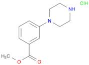3-(1-哌嗪基)-苯甲酸甲酯盐酸盐