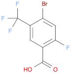 4-溴-2-氟-5-(三氟甲基)苯甲酸
