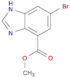 6-溴-1H-苯并[D]咪唑-4-羧酸甲酯