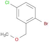 1-Bromo-4-chloro-2-(methoxymethyl)benzene